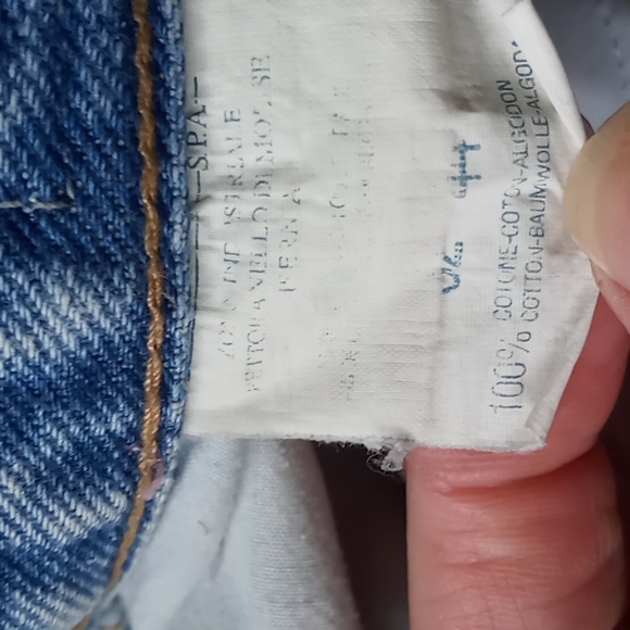 Vintage Versace Couture Jeans Medusa Head High Waist Size 32 44 Light Wash Mom - Picture 16 of 16